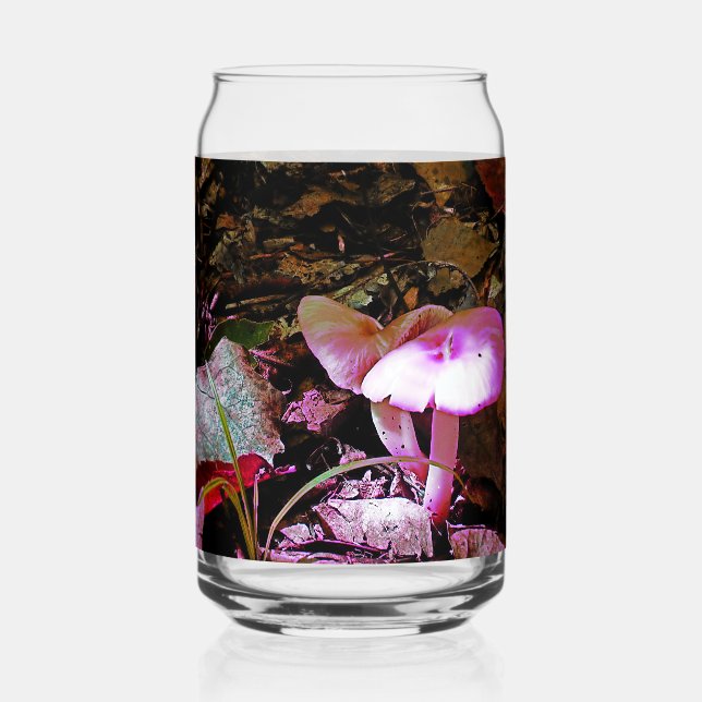 Verre Canette Champignons roses (Recto)