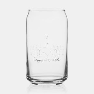 Verre Canette Chanoukah
