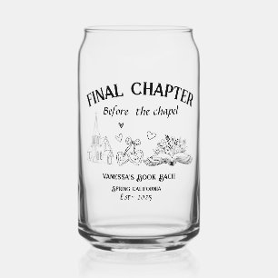 Verre Canette Chapitre final Avant la Chapelle Livre Bachelorett
