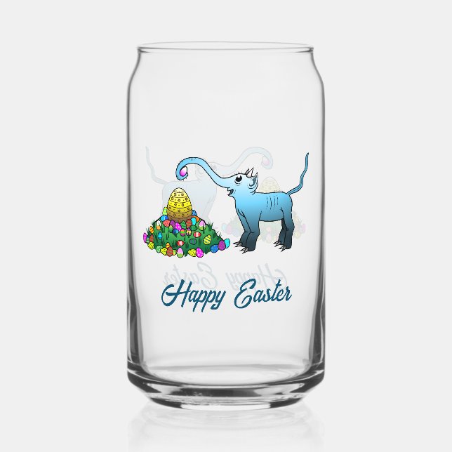 Verre Canette Chasse aux oeufs de Pâques (Recto)