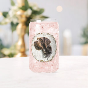 Verre Canette Chasse, pointeur À poils durs allemand