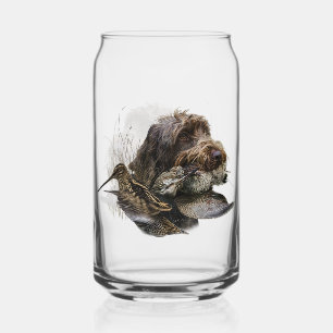 Verre Canette Chasse, pointeur À poils durs allemand