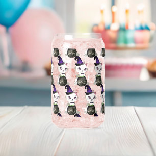 Verre Canette Chat Tricheuse,