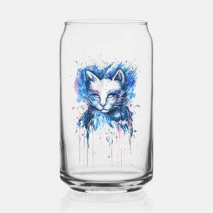 Verre Canette Chatte