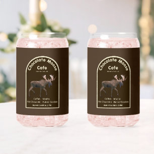 Verre Canette Chocolat Moose Café