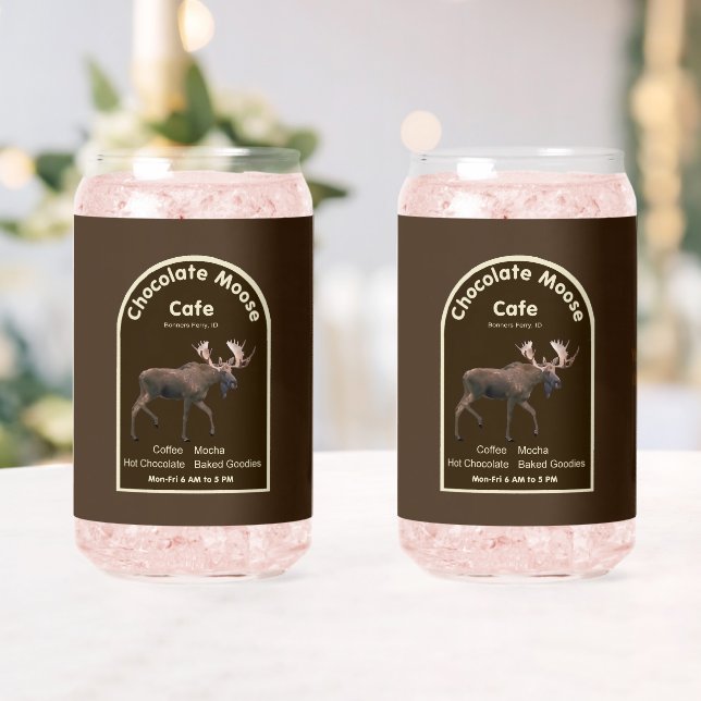 Verre Canette Chocolat Moose Café (Insitu (Mariage))