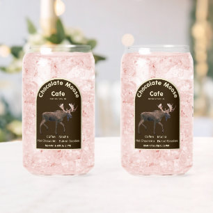 Verre Canette Chocolat Moose Café