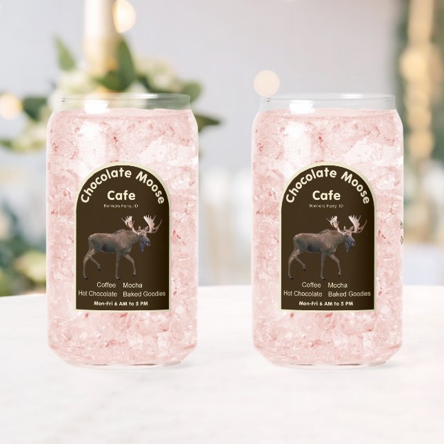 Verre Canette Chocolat Moose Café (Insitu (Mariage))