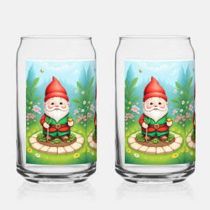 Verre Canette Christmas Gnome