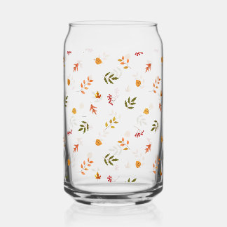 Verre Canette Chute des feuilles d'automne