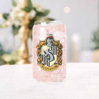 Verre Canette Cimier de Hufflepuff