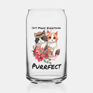 Verre Canette citation de chat parfaite