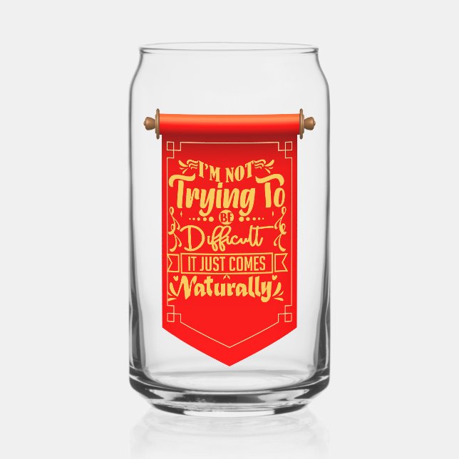 Verre Canette citation diva cup (Recto)