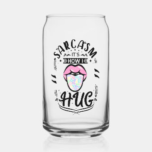 Verre Canette citation sarcasme