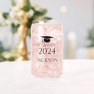 Verre Canette Classe de 2024 Graduate Custom