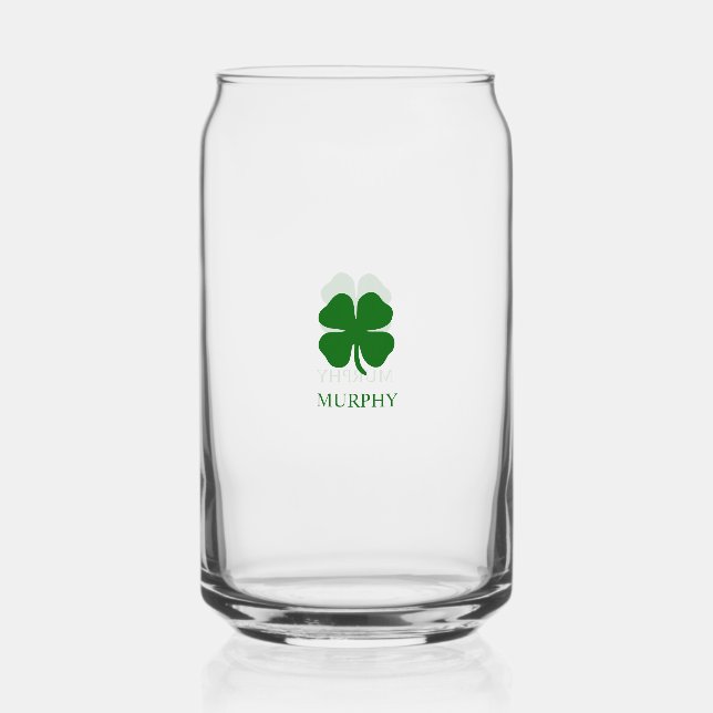 Verre Canette Clover vert (Recto)