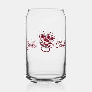 Verre Canette Club des Filles