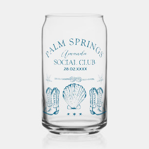 Verre Canette Club social de Palm Springs   Bachelorette