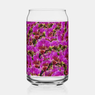 Verre Canette Clusters radiants : La Symphonie Magenta Orchid,