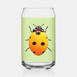 Verre Canette Coccinelle Chanceuse