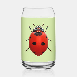 Verre Canette Coccinelle Chanceuse