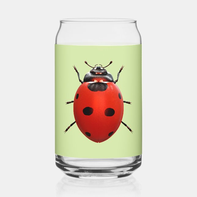 Verre Canette Coccinelle Chanceuse (Recto)