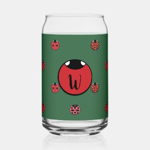 Verre Canette Coccinelle pois