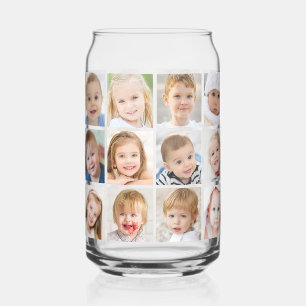 Verre Canette Collage photo simple 24