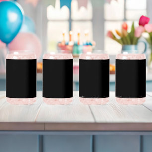 Verre Canette Collection de Noël minimaliste et luxueuse noire
