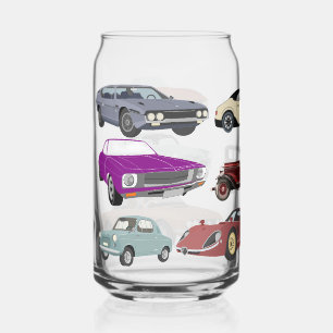 Verre Canette collection de voitures classiques