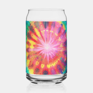 Verre Canette Coloré Vibrant Cravate-Dye #1