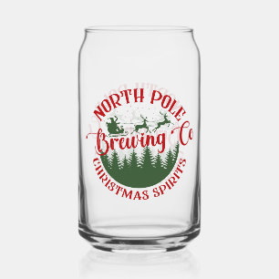 Verre Canette Compagnie de brassage du pôle Nord