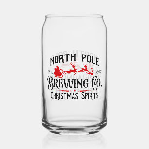 Verre Canette Compagnie de brassage North Pole