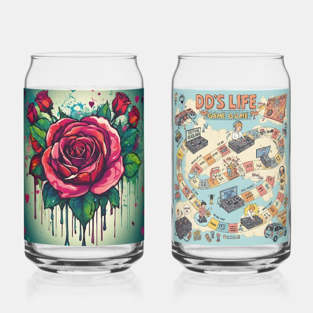 Verre Canette Concentrez-vous sur le sentiment (Recto)