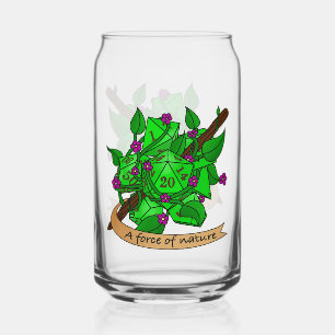 Verre Canette Conception de dés Druid