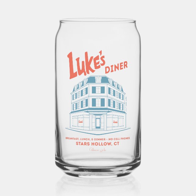 Verre Canette Conception du diner de Luke Stars Hollow (Recto)