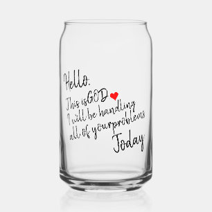 Verre Canette Confort Calme Encouragement Quotidien Cadeau de Dé