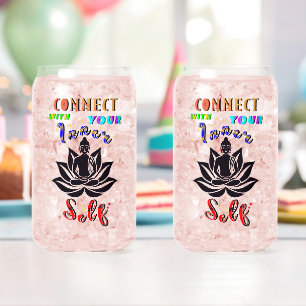 Verre Canette Connectez-vous avec votre moi intérieur