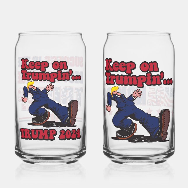 Verre Canette Continuer sur TRUMPIN (Recto)