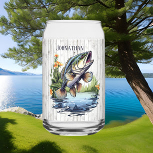 Verre Canette Cool camper lake house les amateurs de pêche ajout