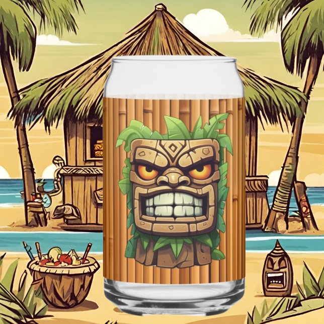 Verre Canette Cool Hawaii tiki (Créateur téléchargé)