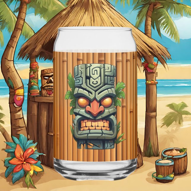 Verre Canette Cool Hawaii tiki (Créateur téléchargé)