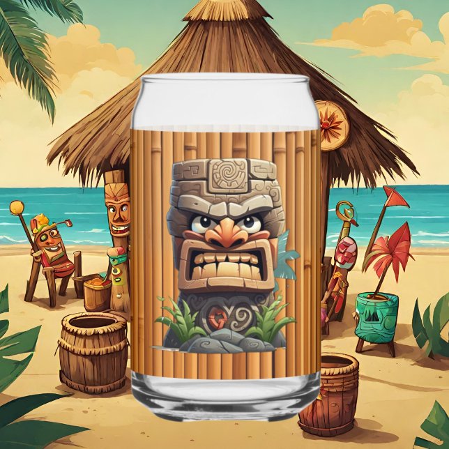 Verre Canette Cool Hawaii tiki (Créateur téléchargé)