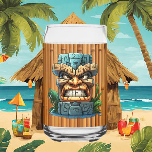 Verre Canette Cool Hawaii tiki