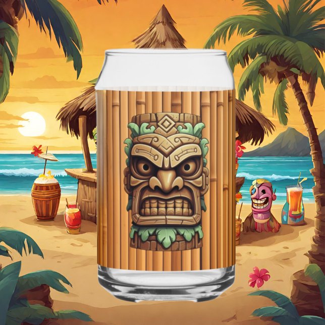 Verre Canette Cool Hawaii tiki (Créateur téléchargé)