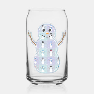 Verre Canette Couette d'hiver