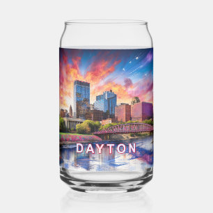 Verre Canette Couleur Dayton Skyline
