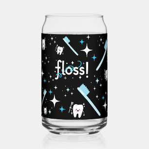 Verre Canette Coupe Tooth Glass