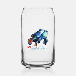 Verre Canette couple Mandarinfish