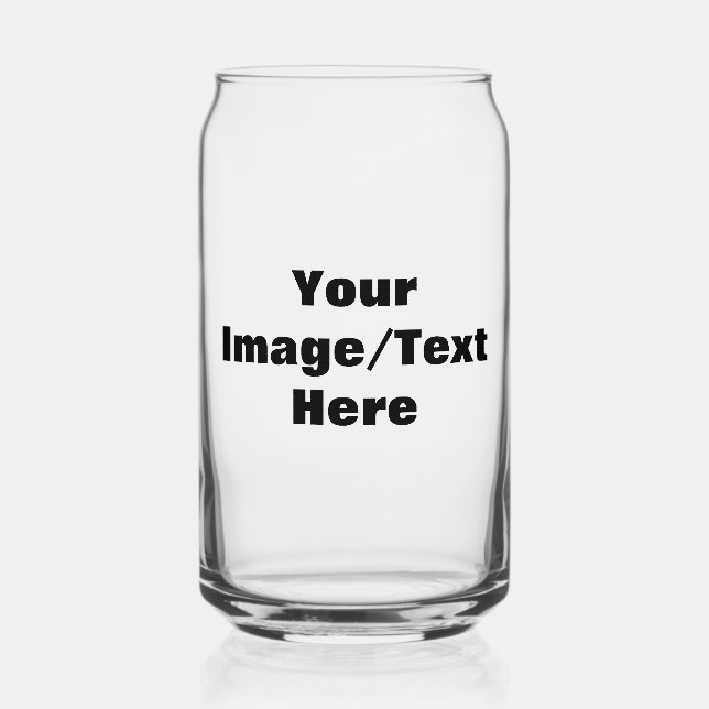 Verre Canette Créez Votre Propre  (Recto)